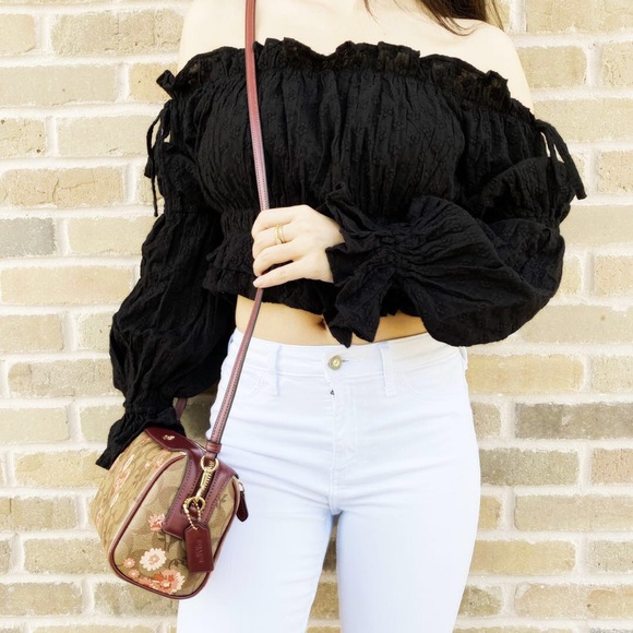 LASTONE🌸NWT Coach Floral Crossbody Signature🌸 - Picture 2 of 5